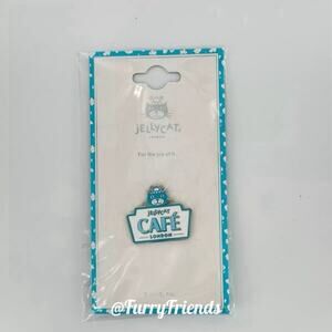NWT jellycat official Shanghai cafe enamel pin
